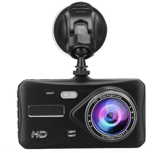 4 inc 1080p hd araba cift lens on arka araba cizgi kam dvr kamera ka