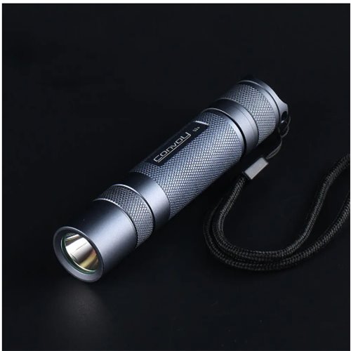 Gray Convoy S2 Sst20 Led El Feneri 18650 El Feneri Kamp Isik Avi Aci