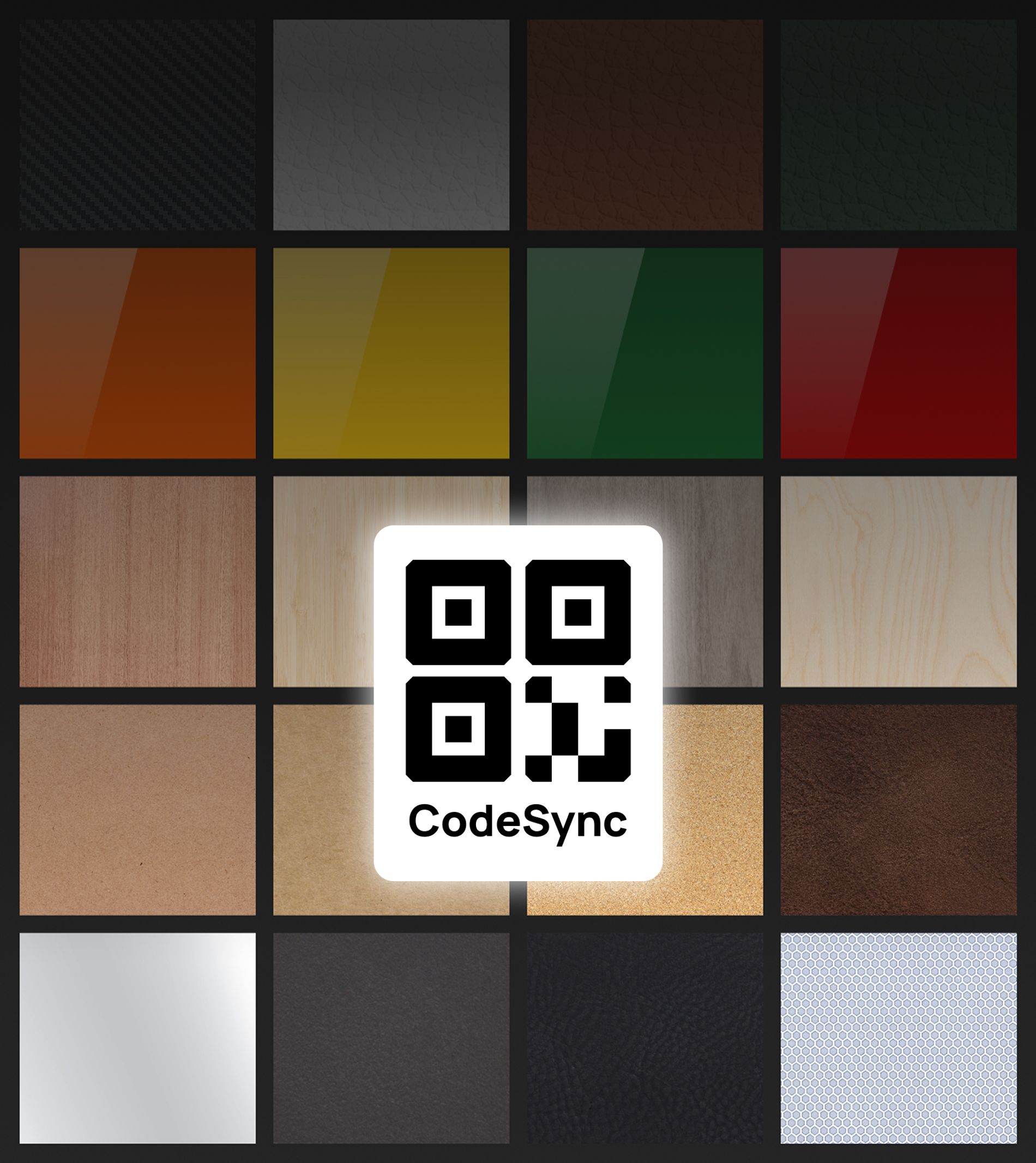 H2D Material CodeSync QR kodlu malzeme tanıma sistemi