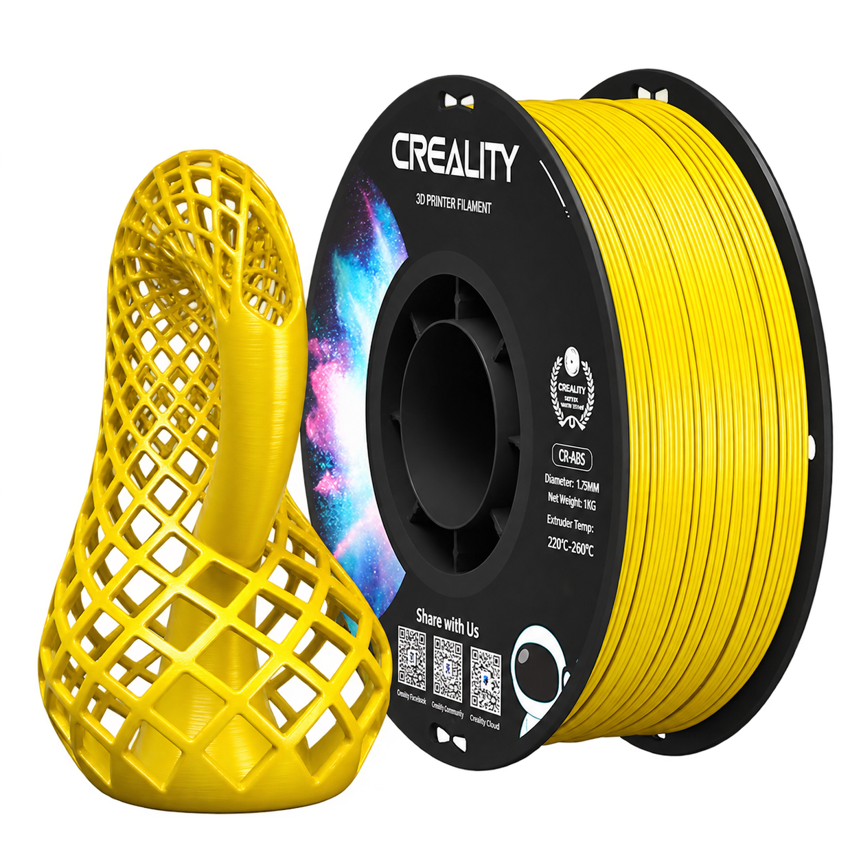 Creality CR-ABS Sarı Filament