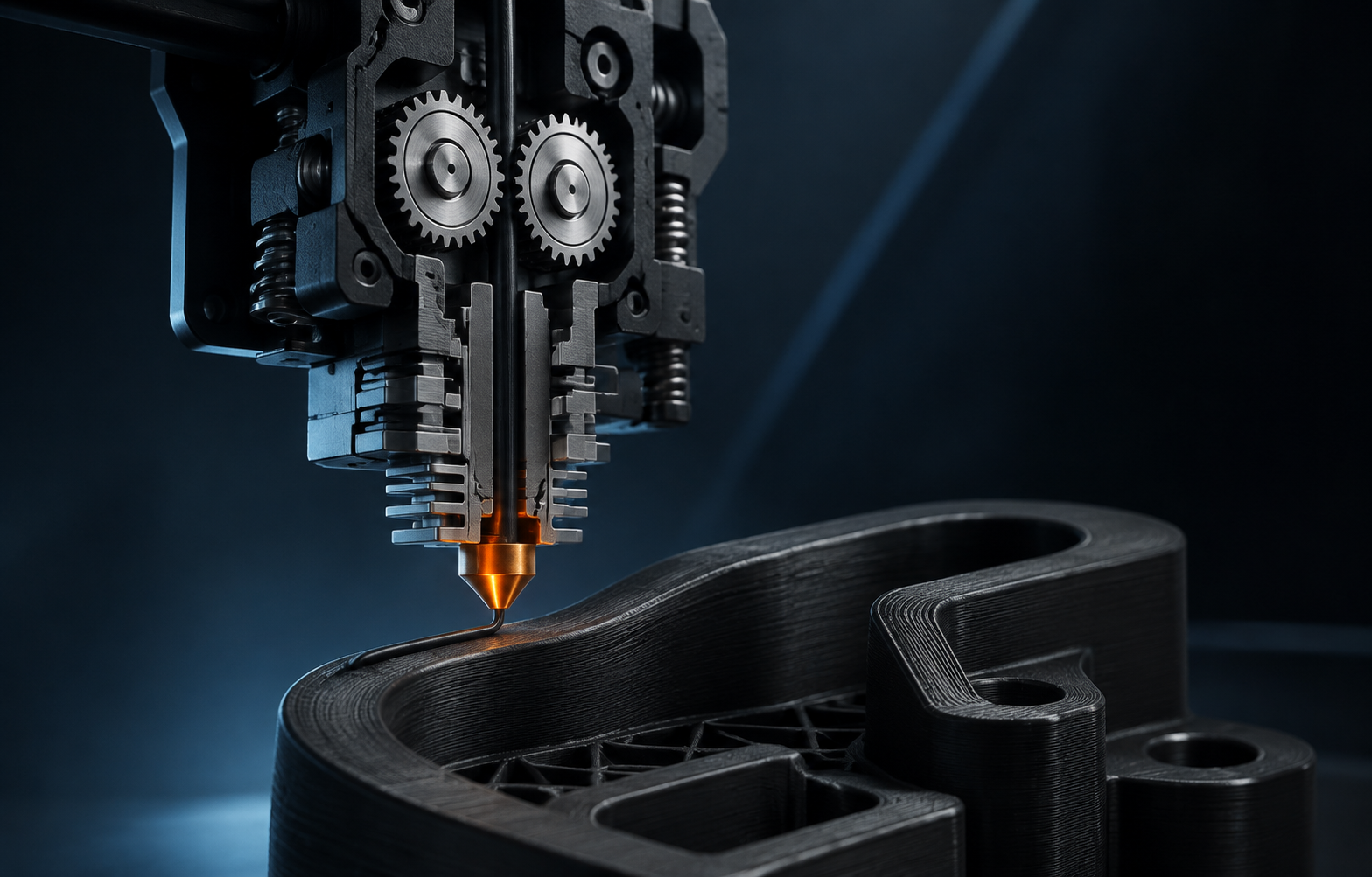 CR-PLA Carbon kolay filament besleme