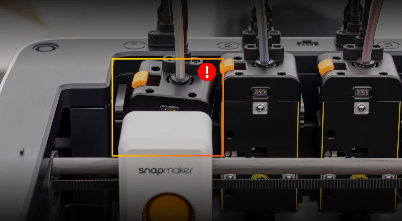 Snapmaker U1 takım kafası değiştirme hatası