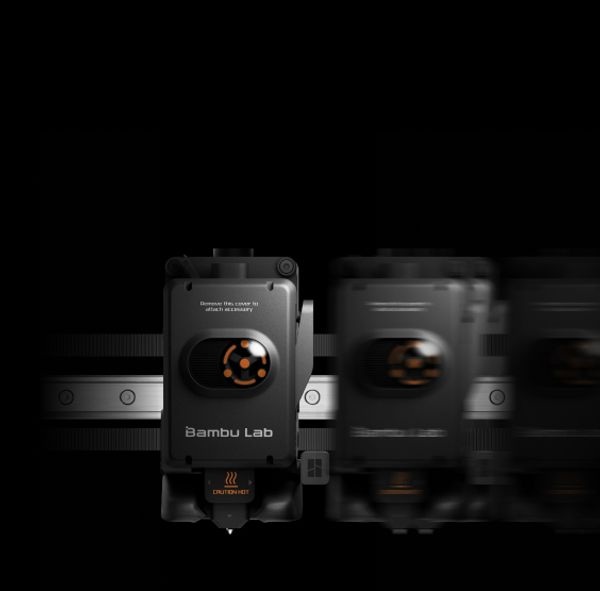 Bambu Lab H2S y&uuml;ksek hızlı baskı kafası
