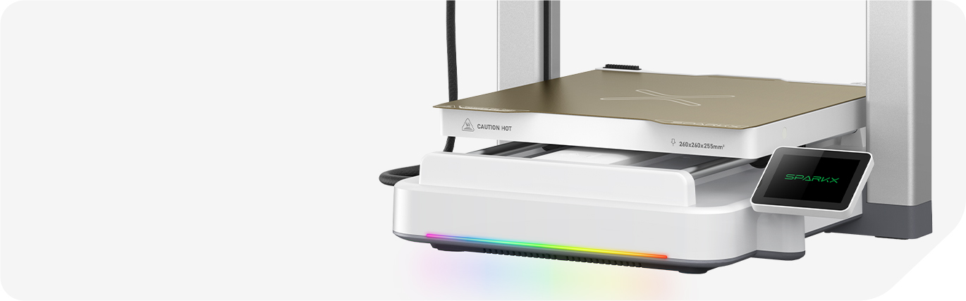 SPARKX i7 RGB aydınlatma tasarımı
