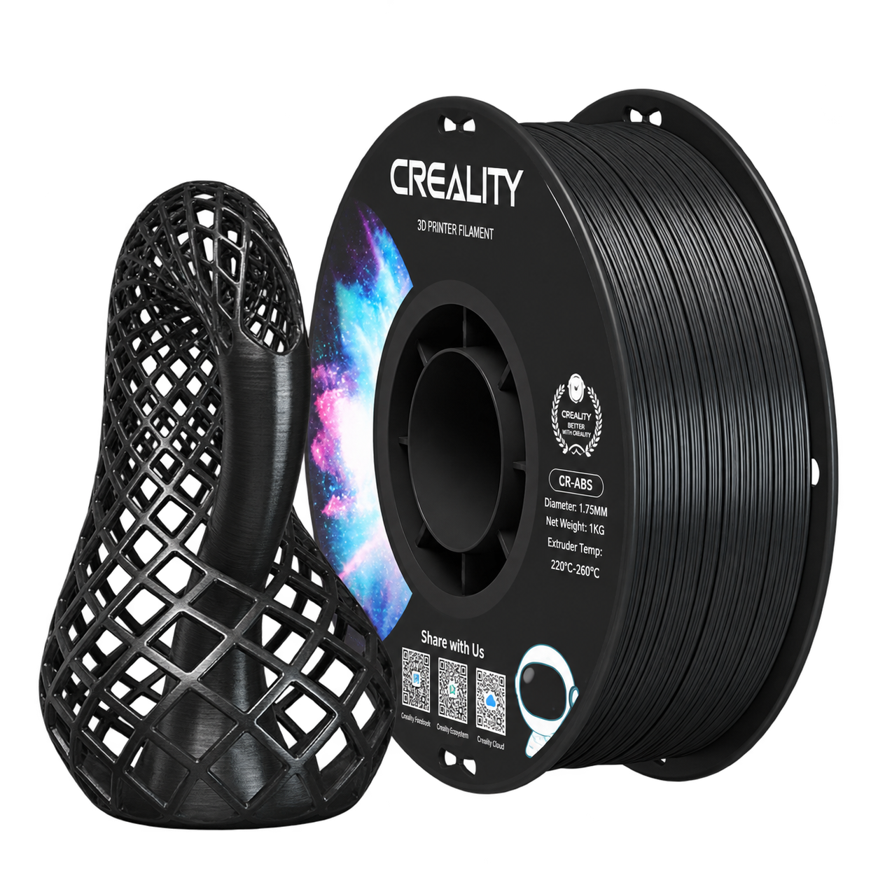 Creality CR-ABS Siyah Filament