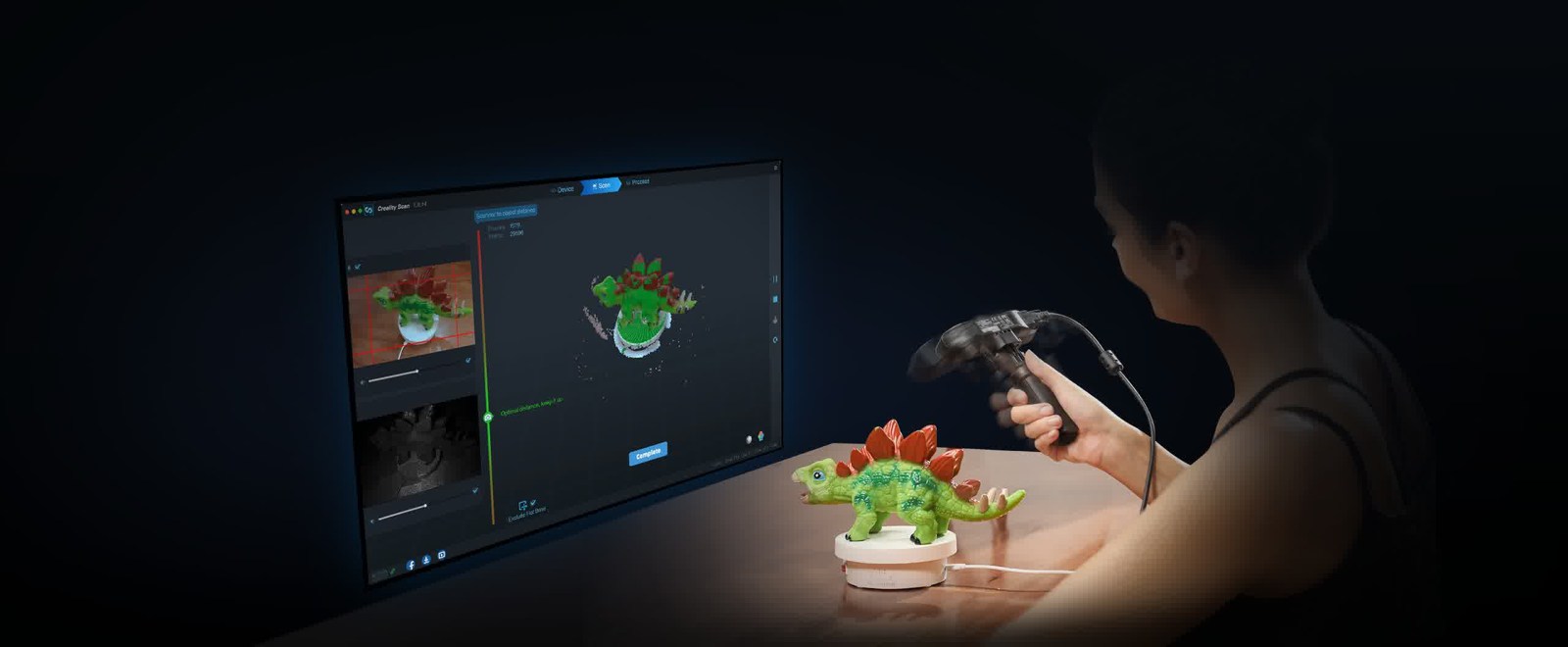 Creality CR Scan Ferret Pro — Sarsıntıya dayanıklı takip
