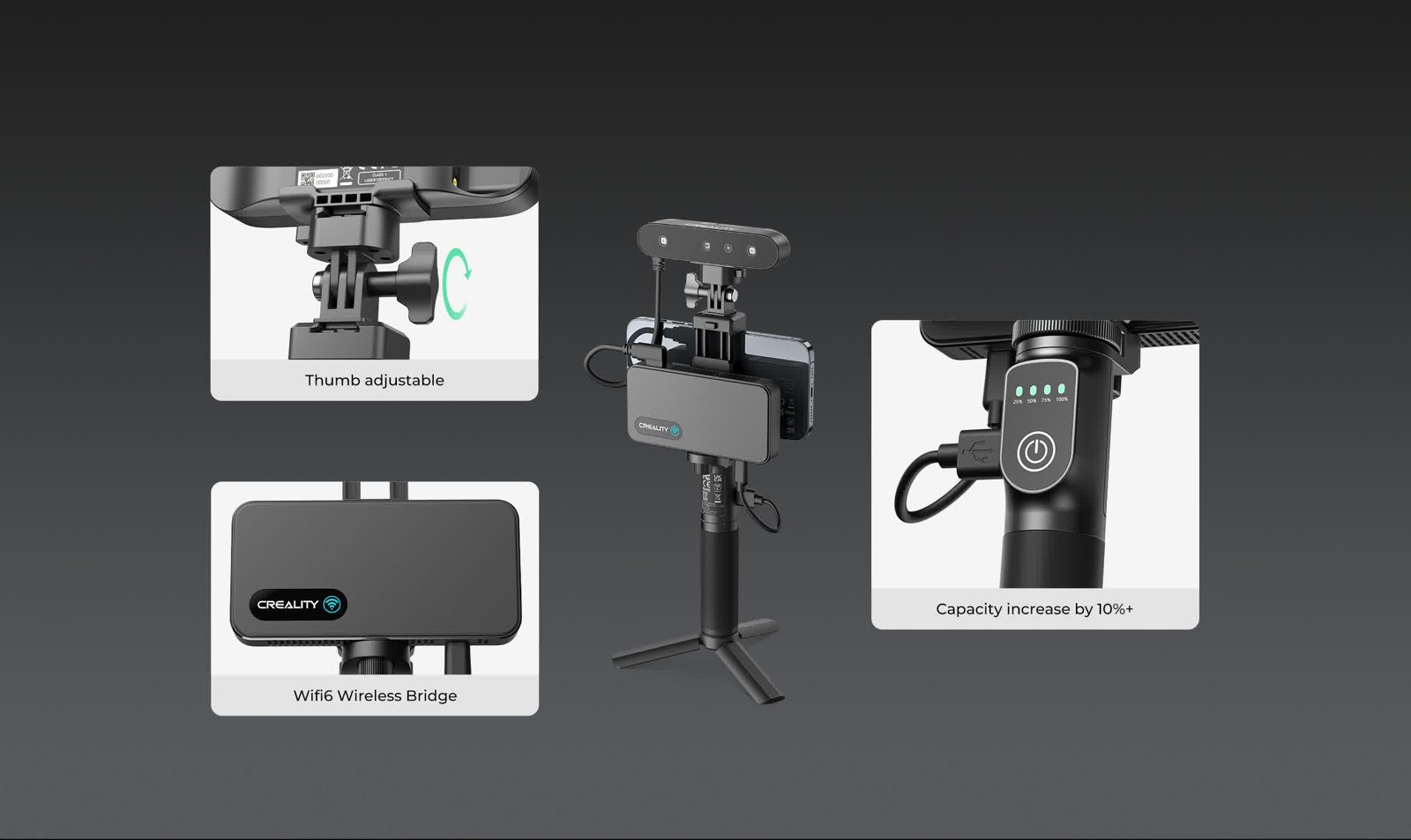 Creality CR Scan Ferret Pro — Fark yaratan ayrıntılar