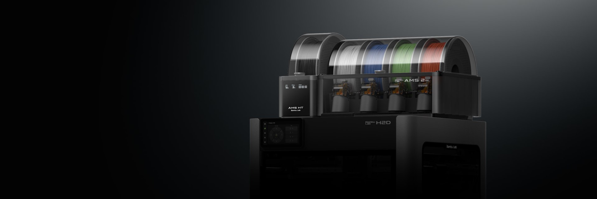 AMS 2 Pro filament yönetimi