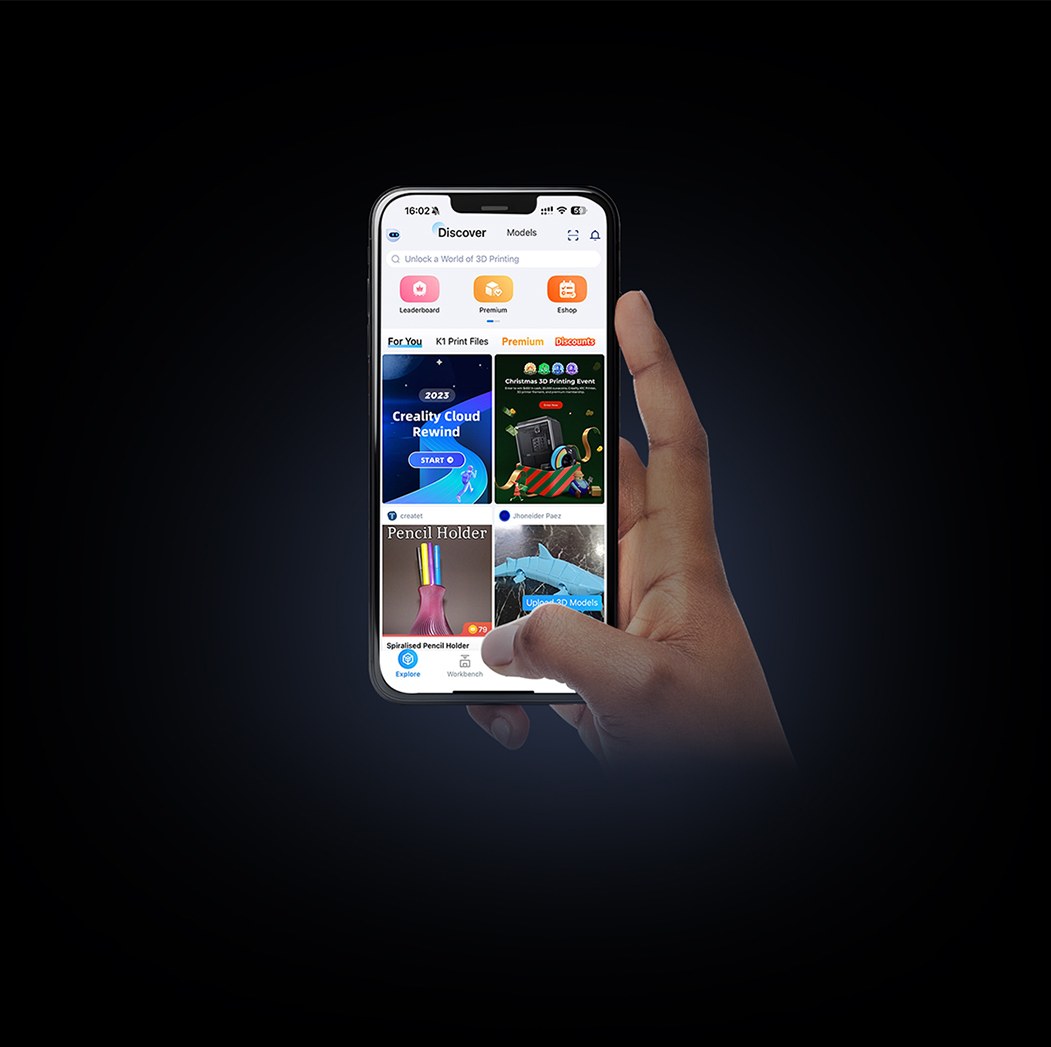 Creality Cloud mobil uygulaması