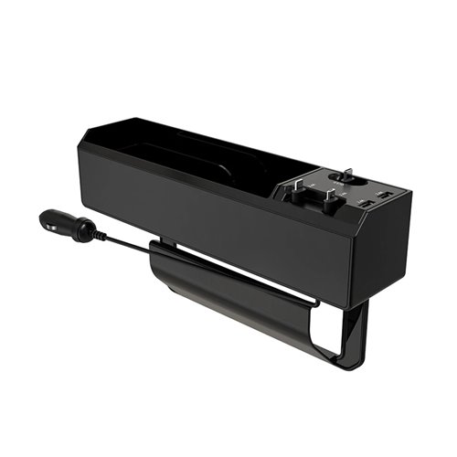 Evrensel Siyah Araba Kol Dayama Kutusu 2Usb, Ios İçin/TypeC İçin/And
