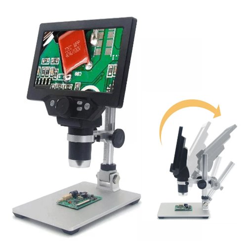 Mustool G1200 Dijital Mikroskop 12mp 7 Inc Buyuk Renkli Lcd Ekran Buyu