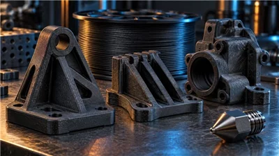 Karbon Fiber Filament Rehberi: PA6-CF PA612-CF PETG-CF ve PLA-CF Arasındaki Farklar